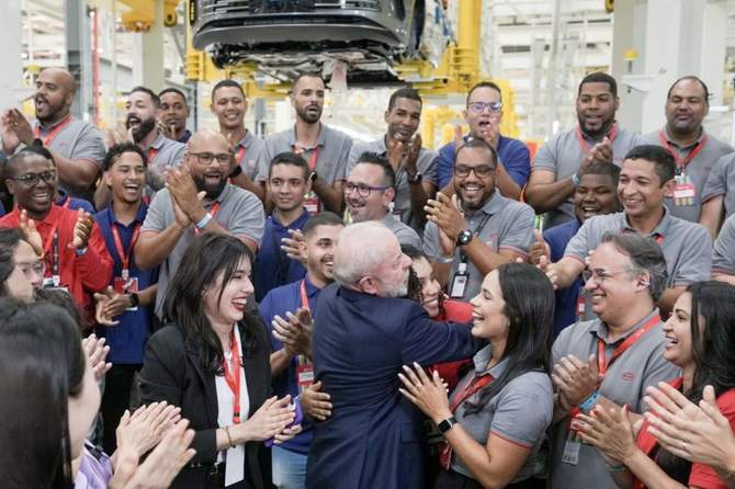 比亚迪第1400万辆在巴西工厂下线，将创造超两万个就业岗位