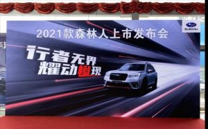 行者无界 耀动橙现 2021款森林人河南区域上市